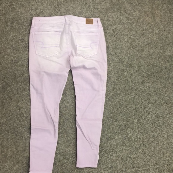 American Eagle Lavender jeans size 6 - Picture 5 of 7